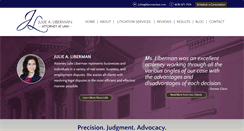 Desktop Screenshot of jlibermanlaw.com